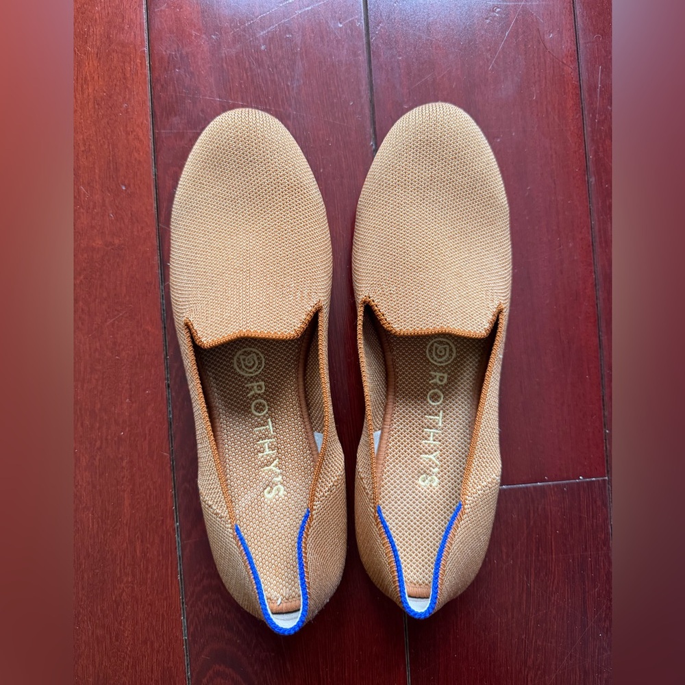 Rothy's Mustard Yellow Loafers